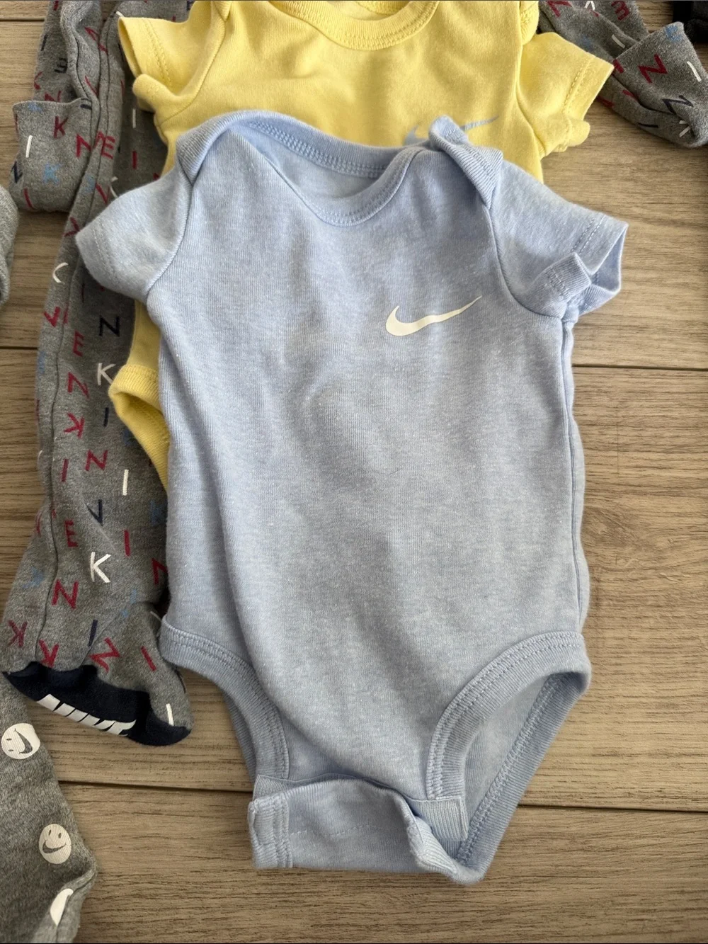 Nike Baby Boy 0-6 months sleepers, onesies and rompers big bundle